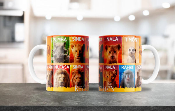 TAZA MOCKUP El Rey Leon_5_Personajes