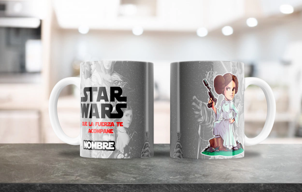 TAZA MOCKUP Star Wars_Princesa Leia_10