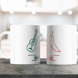 TAZA MOCKUP_14 fiestas patrias viva mexico calavera