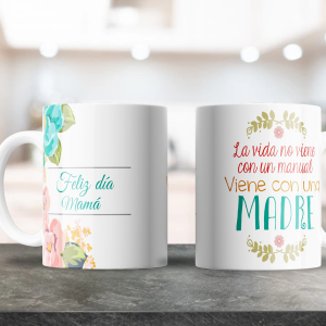 TAZA MOCKUP Dia de la madre 1_la vida no viene con un manual viene con una madre